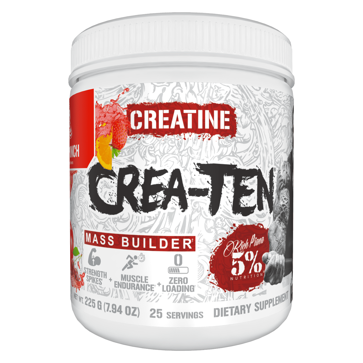 Crea-TEN 10-in-1 Creatine: Legendary Series (Fruit Punch)