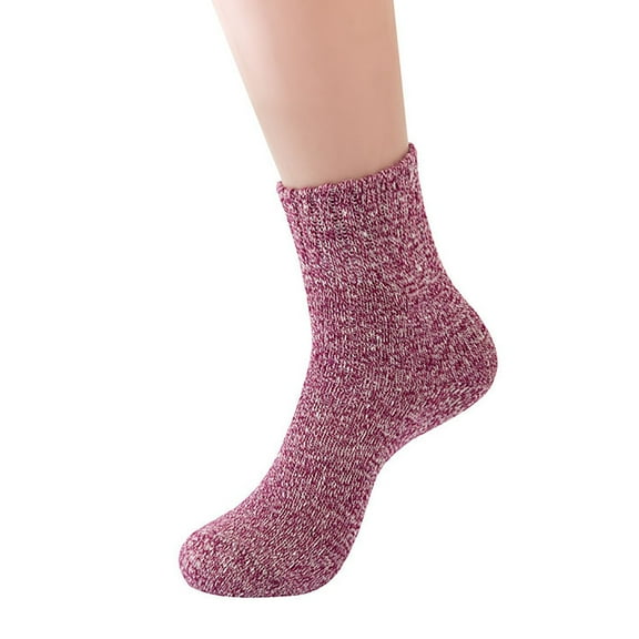 Womens Wool Socks Winter Warm Socks Thick Knit Wool Soft Vintage Casual Crew Socks For Women Pantyhose Garter Silk Stockings Thermal Stockings for Women Sheer Knee Highs for Women Thigh High Garter