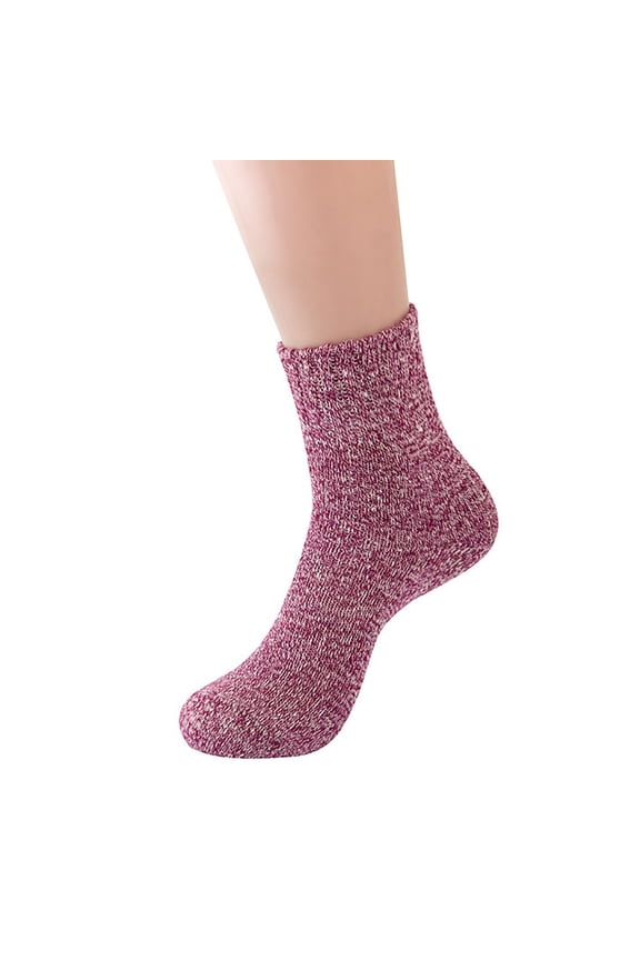 Womens Wool Socks Winter Warm Socks Thick Knit Wool Soft Vintage Casual Crew Socks For Women Pantyhose Garter Silk Stockings Thermal Stockings for Women Sheer Knee Highs for Women Thigh High Garter
