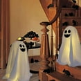 thumbnail image 4 of Kbndieu Light Up Halloween Ghost Decor Spooky Ghosts Crafts Halloween Decorations Indoor Party Home Mantel Shelf & Tabletop Decor, 4 of 6