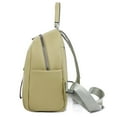 thumbnail image 3 of Women Backpack Large Capacity Fashion PU Leather Student Backpack (L Pink), 3 of 10