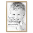 thumbnail image 2 of ArtToFrames 20x30 Inch Clear Stain Picture Frame, This White Wood Poster Frame is Great for Your Art or Photos, Comes with 060 Plexi Glass (4091), 2 of 8