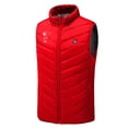 thumbnail image 7 of Heated Vest for Women Men USB Electric Rechargeable Jacket Thermal Winter Coat Warming Jackets for Outdoor Work Red M, 7 of 7