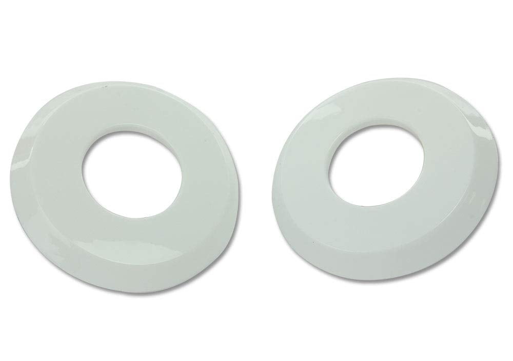 Aqua Select Escutcheon Plate for Pool or Spa Handrail White Plastic