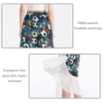 thumbnail image 2 of Football Stylish Chiffon Women's Beach Dress with Polyester Straps - for Beach Skirts, 2 of 6
