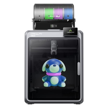 Creality Official K2 Pro Combo 3D Printer, Multi-Color with CFS, 600mm/s High-Speed, Dual AI Cameras, Auto-Leveling, 300x300x300mm Build Volume