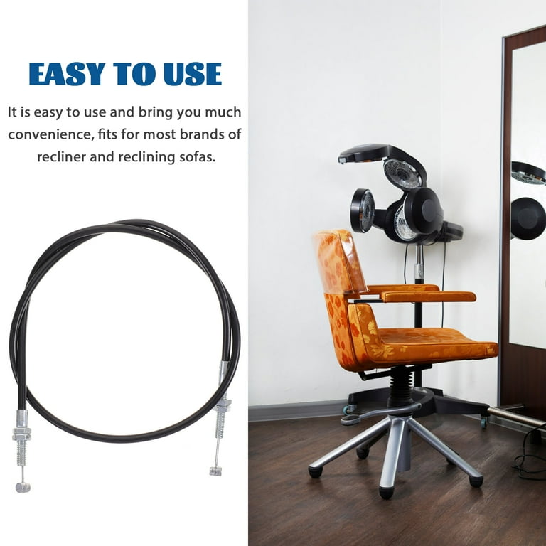 2 PCS Chassis Cable Reclining Chair Chaise Lounge Styling Chairs Wire Salon Chair Wire Recliner Lever Pull Cable Walmart
