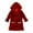 Red(A), variant on Esaierr Toddler Girls Bathrobes,Robes for Kids Mid-Length Hooded Spring Autumn Baby Bathrobe Toddler Robe for Toddler 9m-9y