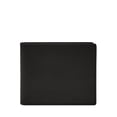 thumbnail image 1 of Cartera Fossil Derrick de piel con doble pliegue con bloqueo RFID, negra, 1 of 5