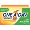 One A Day Women's Active Mind & Body Multivitamin /Multimineral Supplement, 50ct