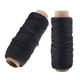 thumbnail image 2 of Flat Sewing Coarse Braid Waxed Thread For Leather Craft Repair 50m 1mm(Black), 2 of 3