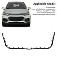 thumbnail image 3 of Front Bumper Lower Grille Deflector, Front Lower Bumper Valance Improve Driving Stability Reduce Wind Resistance 42537715  For Car, 3 of 8