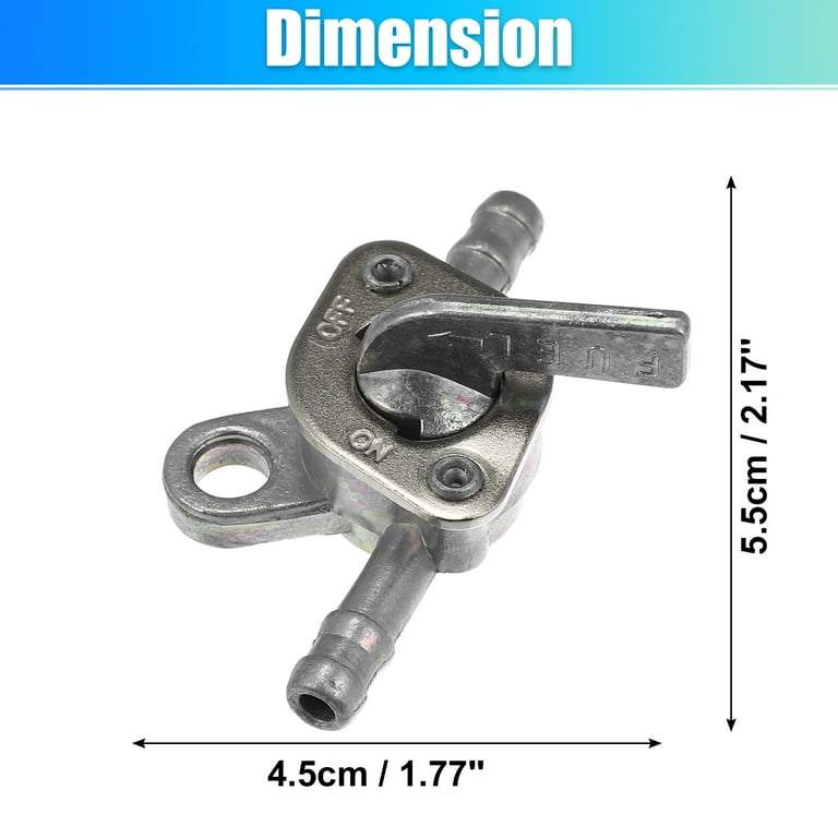 AUTVAN Fuel Tank Petcock Valve For 50cc-250cc Chinese ATV, Dirt Bike, Quad & Pit Bike - Gas Switch Replacement