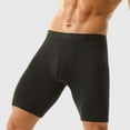 thumbnail image 5 of UoCefik Men's Breathable Soft Boxer Briefs Pack - Stretchy, Long Leg,Comfort Fit for Casual Wear,Black M, 5 of 5