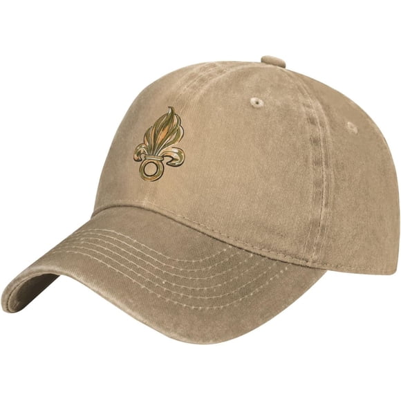 French Foreign Legion Logo Hats Baseball Caps Washed Dad Trucker Denim Cowboy Hat