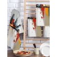 thumbnail image 4 of City Scenery Kitchen Dish Towels for Drying Dishes Set of 2, Contemporary Cityscape Abstract Aesthetic Waffle Weave Microfiber Hand Tea Bathroom Towels Quick Dry & Absorbent Towel 15.7x23.6, 4 of 7