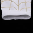 thumbnail image 4 of kusrkot Sports Élastique Coude Soutien - Blanc et Or, L, 4 of 9