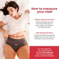 thumbnail image 4 of VIÉRE - Pack of 3 High Waisted Double-Thread Women's Panties - Lingerie - Underwear Women - Shapewear, Body Shaper For Women, Postpartum Underwear - X-Large, 4 of 6