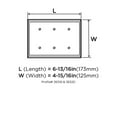 thumbnail image 3 of Mulholland 3 Toggle Golden Champagne Wall Plate, 3 of 3