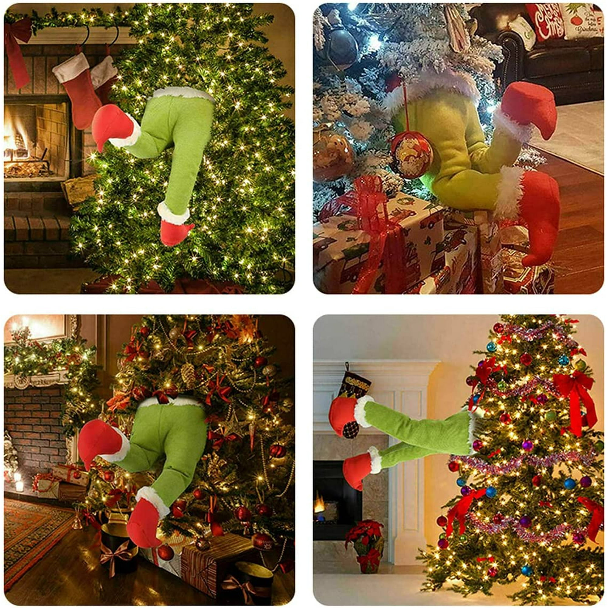 Decoration Noel Pour Grinch, ADDLIVE 12 PCS Decoration Noel Sapin, Décorations De Noël, Décoration Sapin De Noel, Décoration Noel, Décorations à Suspendre De Deco Noel Pour Intérieur, Fête De Vacances