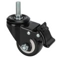 thumbnail image 4 of Swivel Caster, Low Noise 2.5in Cart Wheel Dual Bearing  for Replacement, 4 of 8