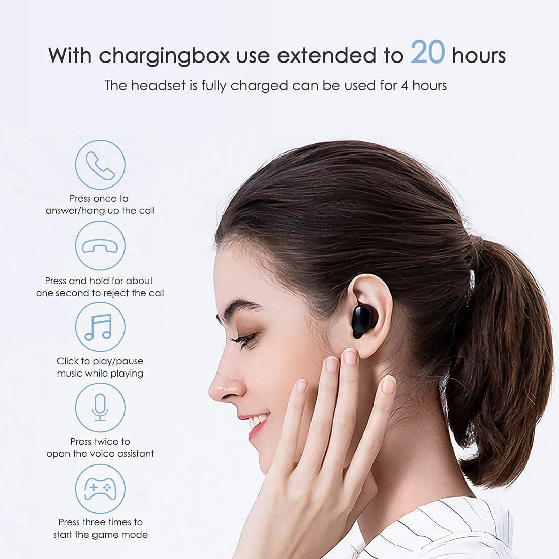 Xiaomi Mi True Wireless Earbuds Basic 2S Negros