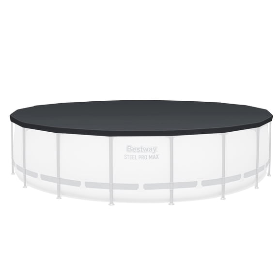 Bestway Round Pool Cover for 18' Round Frame & 16' Steel Wall Above Ground Pools