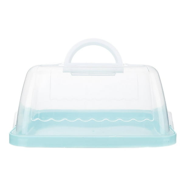 Soporte para Tartas Gloria Portador de pasteles con tapa 8 pulgadas azul