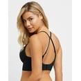 thumbnail image 5 of Maidenform M Seamless Push-Up Bra, Convertible Longline Bralette (Plus Size Available) Black XL Women's, 5 of 6
