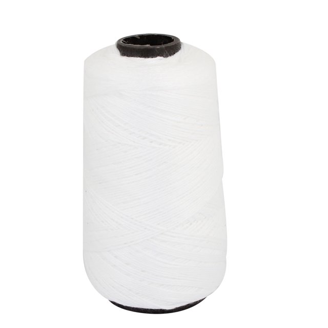 0.5mm Dia White Clew Tower Shape Tying Binding Cotton Cord String