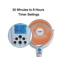 thumbnail image 4 of Optimus H-4500 14" Adjustable Oscillating Pedestal Dish Heater w/ Remote Control, 4 of 9