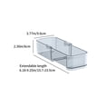 thumbnail image 3 of Household Kitchen Drawer Storage Box, Expandable Clear Plastic Dividers, Adjustable Kitchen Organizer for Tableware, Kitchen Storage Solution for Utensils, Office & Home Drawer Organization, 3 of 9