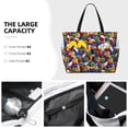 thumbnail image 3 of Disketp Bowling Colorful Bolsa de Playa de Gran Capacidad, Bolso Impermeable y a Prueba de Arena para Mujer, Ideal para Playa, Piscina y Natación, 3 of 7