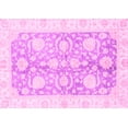 thumbnail image 1 of Ahgly Company Indoor Rectangle Oriental Pink Traditional Area Rugs, 5' x 8', 1 of 4