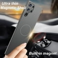 thumbnail image 2 of Magnetic Car Mount Hard Matte thin Case For Samsung Galaxy S24 S23 S22 S21 S20 Note 20 Ultra Note 10 Plus S21FE S20 FE Cover, 2 of 7