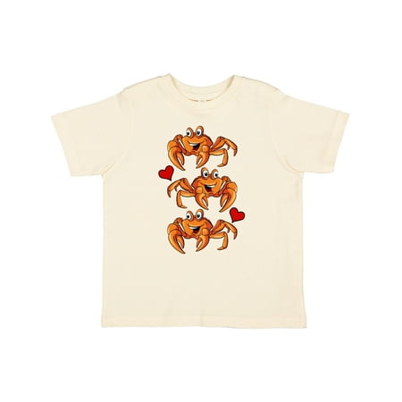 

Inktastic Crab Lover Cute Beach Gift Toddler Boy or Toddler Girl T-Shirt