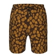 thumbnail image 4 of Naloa Colorful Pineapple Men's Beach Shorts, Surfing shorts, Swim trunks, Quick Dry Swim Trunks for Surfing Beach Fun - Medium, 4 of 9