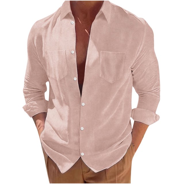 RKSTN Cardigan pour Hommes Mode Décontractée Col Rabattu Chandail en Molleton Col Uni Manches Longues Hauts en Coton Décontractés et Élégants pour l'Automne