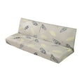 thumbnail image 2 of Armless Cover Spandex Futon Slipcover Non-slip Sofa Cover, 2 of 8