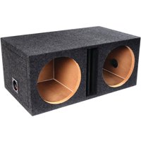 Atrend-Bbox E10DV B Box Series 10" Dual Vented Enclosure with Divided Chambers