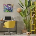 thumbnail image 3 of Stupell Industries Cottage Vibrant Confetti Garden Gold Floating Frame Canvas Art, 21 x 17, by Lee Ann Zirbes, 3 of 8