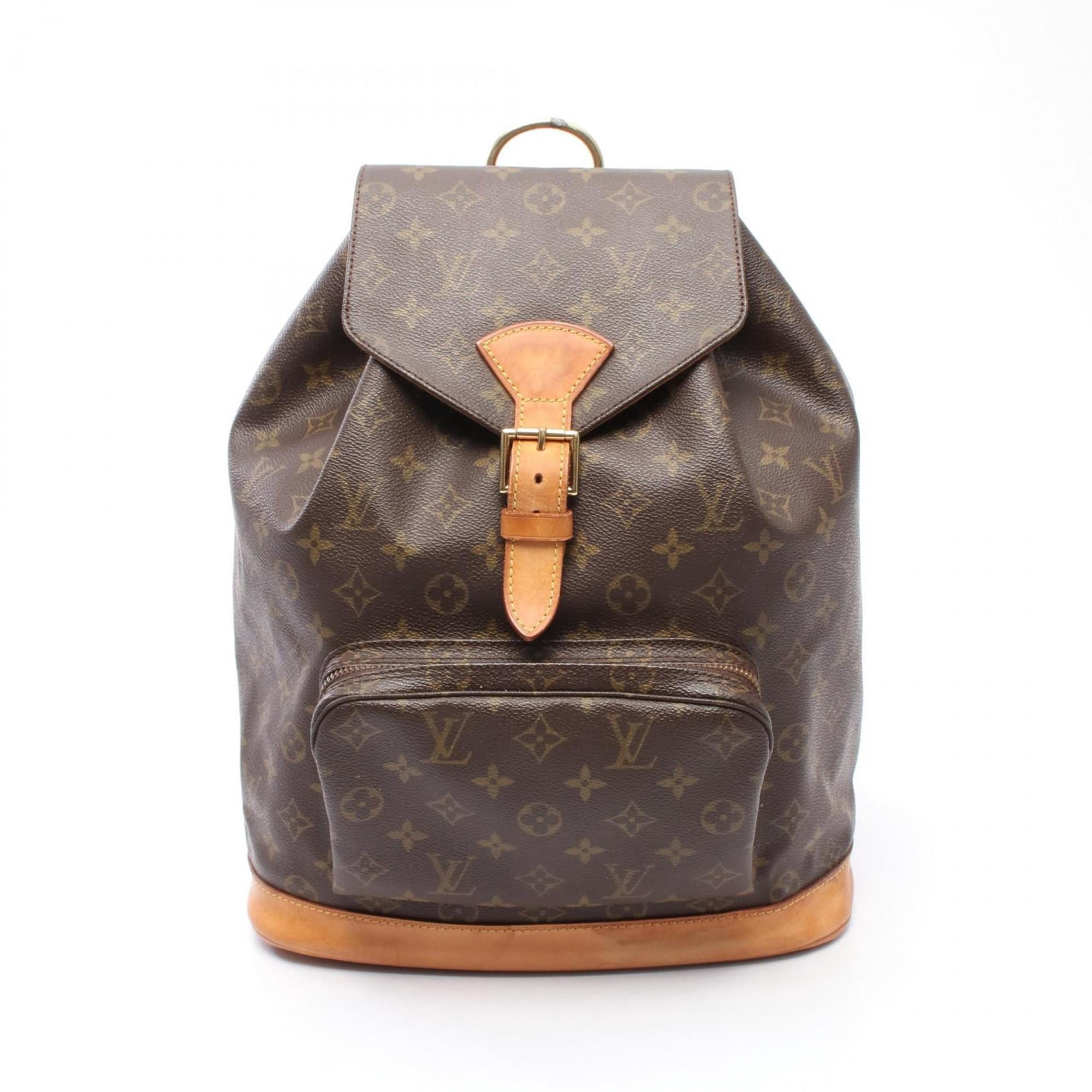 LOUIS VUITTON Monogram Montsouris GM Backpack M51135 LV Auth 120796 Pre-Owned Louis Vuitton Monogram Montsouris GM M51135 Women  main image 3