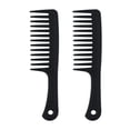 thumbnail image 1 of Peine de dientes anchos FloreceBien para cabello rizado y húmedo, peine desenredante, peines para cabello para mujeres, peine grande de dientes anchos para cabello largo, grueso y ondulado, 1 of 5