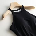 thumbnail image 3 of Women's Front Zip Sports Bra High Support Workout Top, Seamless Racerback Yoga Bra Breathable for Running Gym, 3 of 8