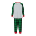thumbnail image 4 of Meihuid Christmas Pajamas for Family 2023 Family Matching Outfits Xmas Long Sleeve Family Jammies Matching Holiday Pajamas, 4 of 9