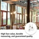 thumbnail image 5 of Matsuzay Luz colgante de 20 cm de diámetro, luces colgantes de cristal redondas, lámpara de techo, restaurante, Hotel, dormitorio, sala de estar, Iluminación y accesorios Oro rosa Matsuzay HA067379-03, 5 of 6