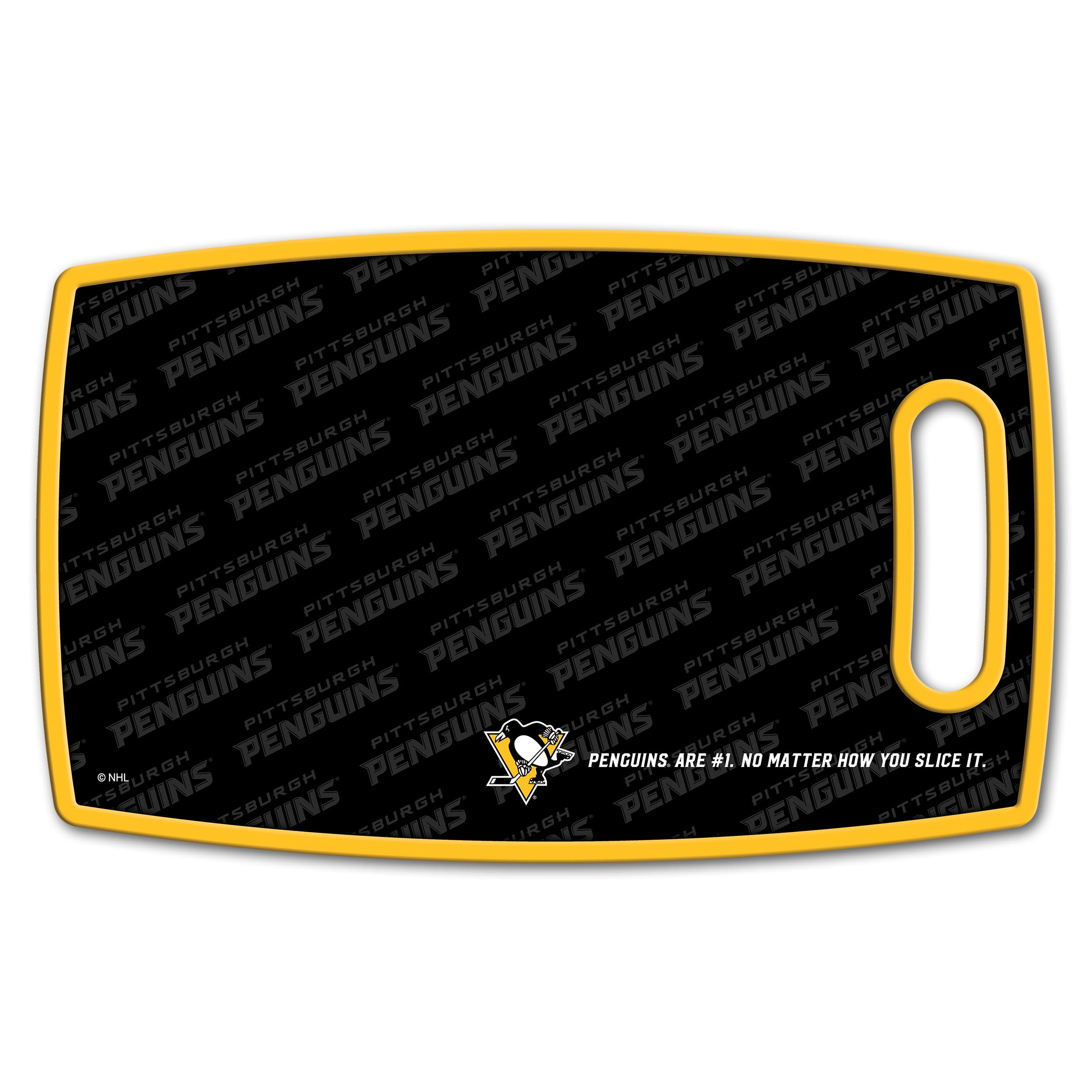 YouTheFan NHL Pittsburgh Penguins Logo Series Cutting Board
