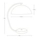 thumbnail image 3 of Lámpara De Mesa Moderno Negro Matte 40w E27 1 Luz LámparaYa Designers 23008-2 / Contemporary Clean / Lámpara de Mesa, 3 of 6