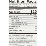 Tropical Plantation Organic Coconut Oil, 72 fl oz, 2 Pack