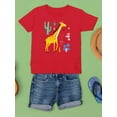 thumbnail image 3 of Doodle Style Giraffe T-Shirt Juniors -Image by Shutterstock,  Small, 3 of 4